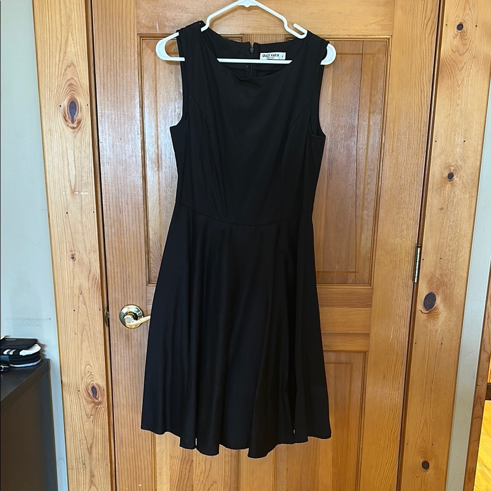 Grace Karin Black Sleeveless Dress